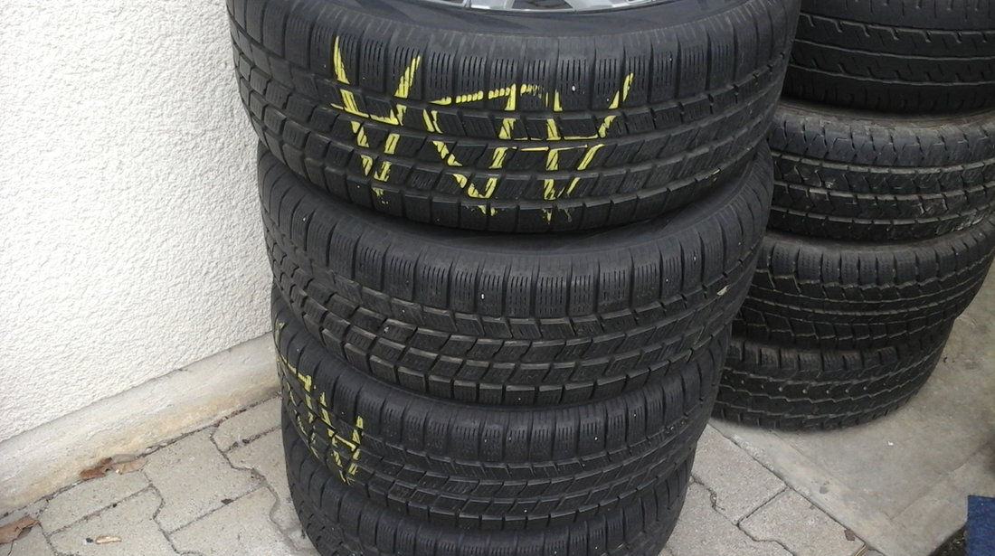 Jante VW 5X112, 16" original+anvelope 205/55/16 Pireli