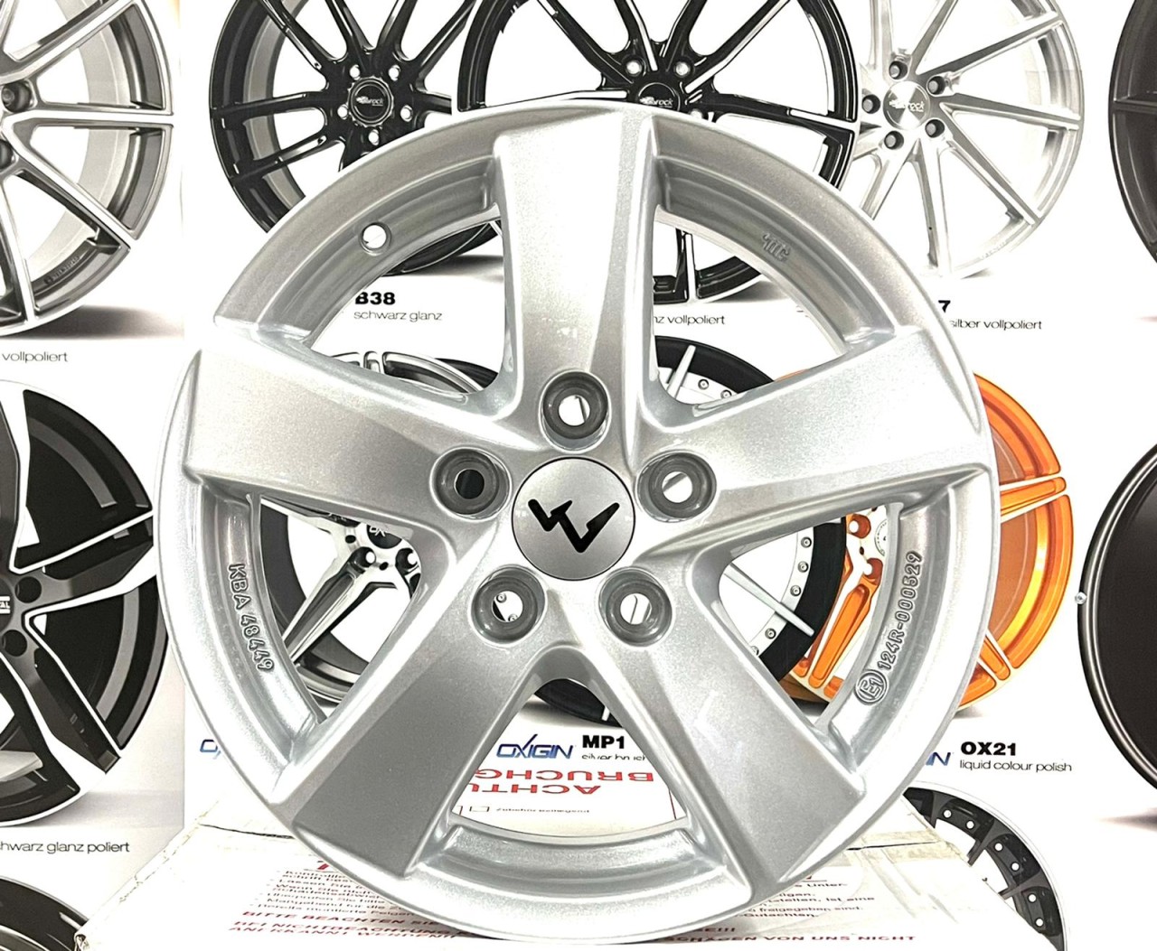 Jante Vw Golf 5,6,7, Jetta ,Touran , Caddy, 15”, Noi, Originale