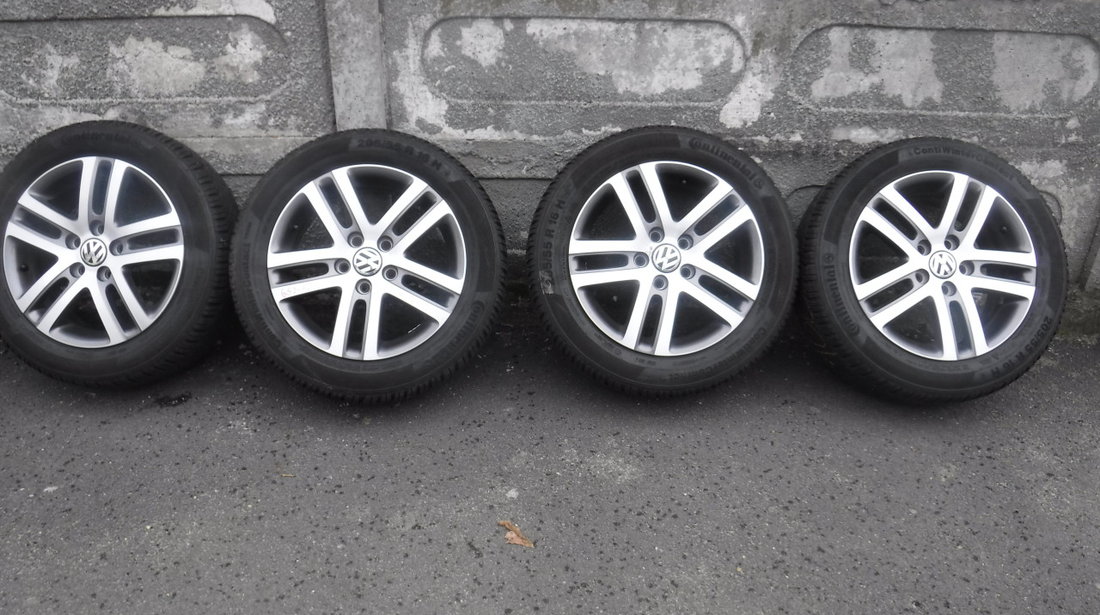 Jante Vw golf 5 , 6 , 7 , Touran 16 zoll 205 55 16 iarna Continental