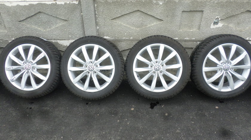 Jante VW Golf 7 DIJON 205 50 17 Iarna Dunlop