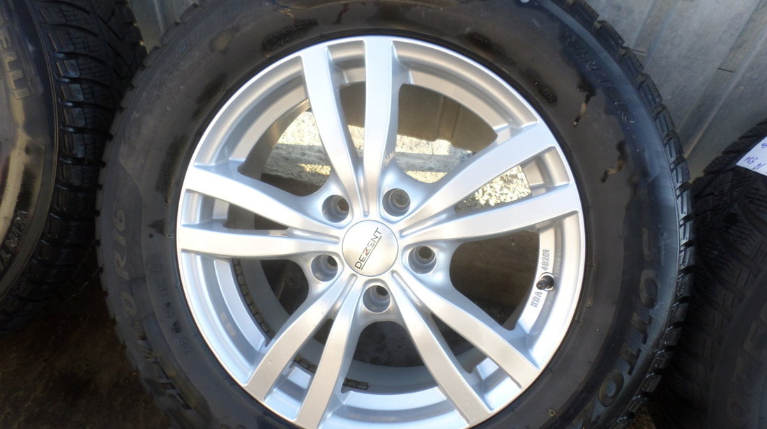 Jante VW Passat b8 Dezent 215 60 16 iarna Pirelli Sottozero S3 dot 4216