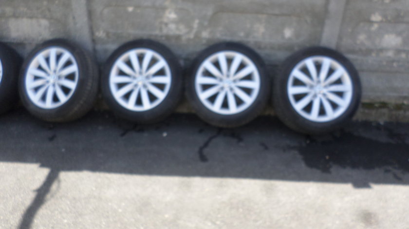 Jante VW Sharan 7N model SYDNEY 225 50 17 iarna Continental dot 3017