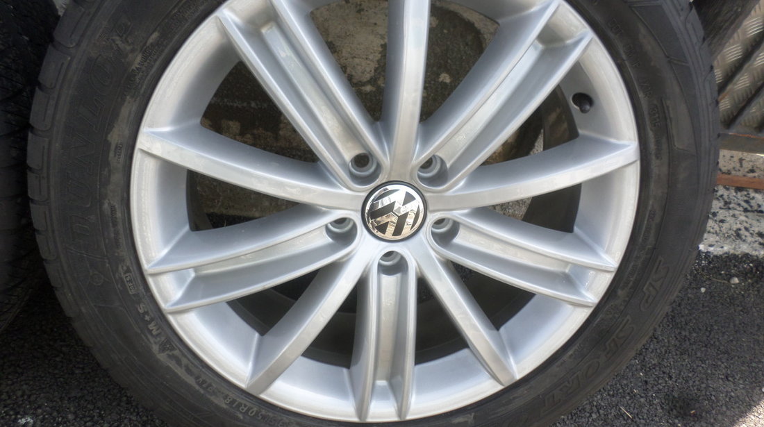 Jante VW Tiguan 235 50 18 vara Dunlop A/S