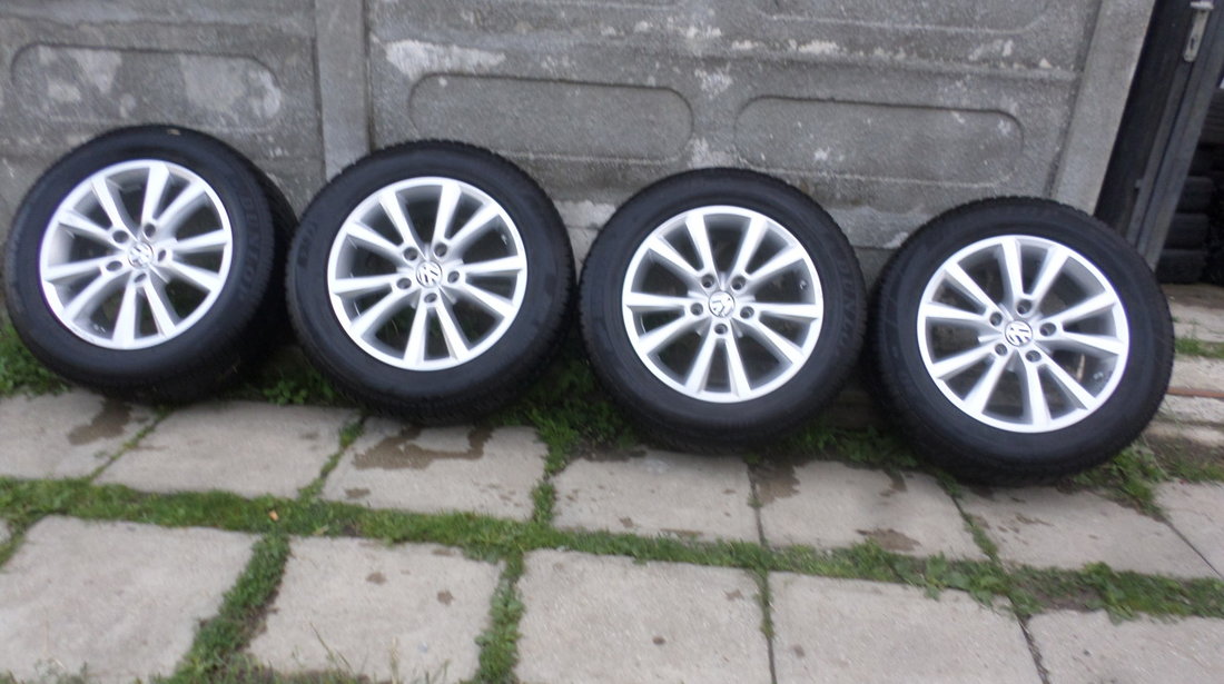 Jante VW Touareg KARAKUM 255 55 18 Iarna Dunlop SENZORI