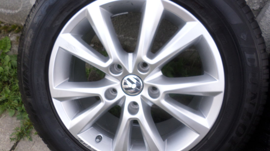 Jante VW Touareg KARAKUM 255 55 18 Iarna Dunlop SENZORI