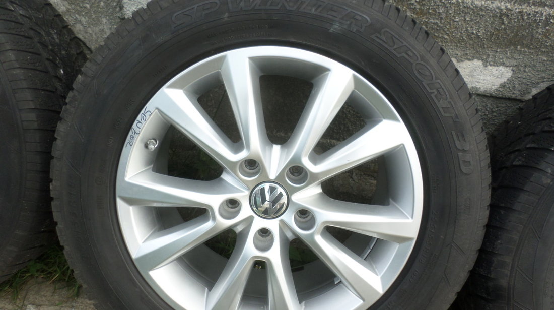 Jante VW Touareg KARAKUM 255 55 18 Iarna Dunlop SENZORI