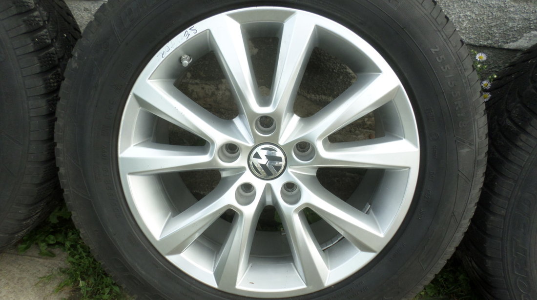 Jante VW Touareg KARAKUM 255 55 18 Iarna Dunlop SENZORI