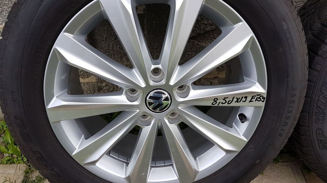 Jante VW Touareg SALAMANCA  19 Iarna 265 50 19 Dunlop