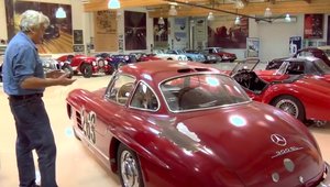 Jay Leno ne prezinta un Mercedes-Benz 300SL Gullwing, proprietate personala