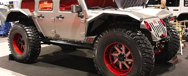 Jay Leno prezinta un Jeep modificat de Fab Fours