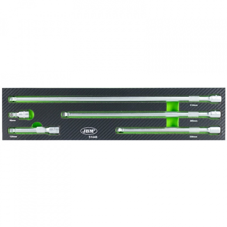 JBM-51448 Set de prelungitoare cu patrat 1/2