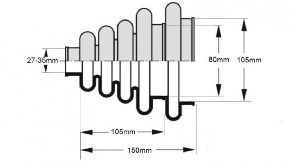 JBM-51703 Burduf elastic pentru planetare furgonete