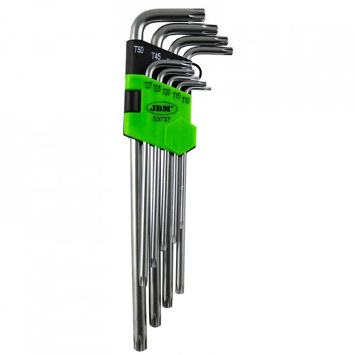 JBM-53737 Set de imbusuri torx in L extralungi