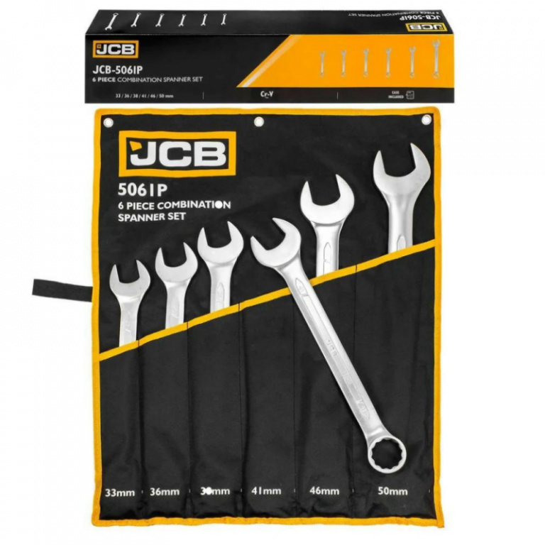 JCB-5061P Set de cheie combinate 33-50 marca JCB