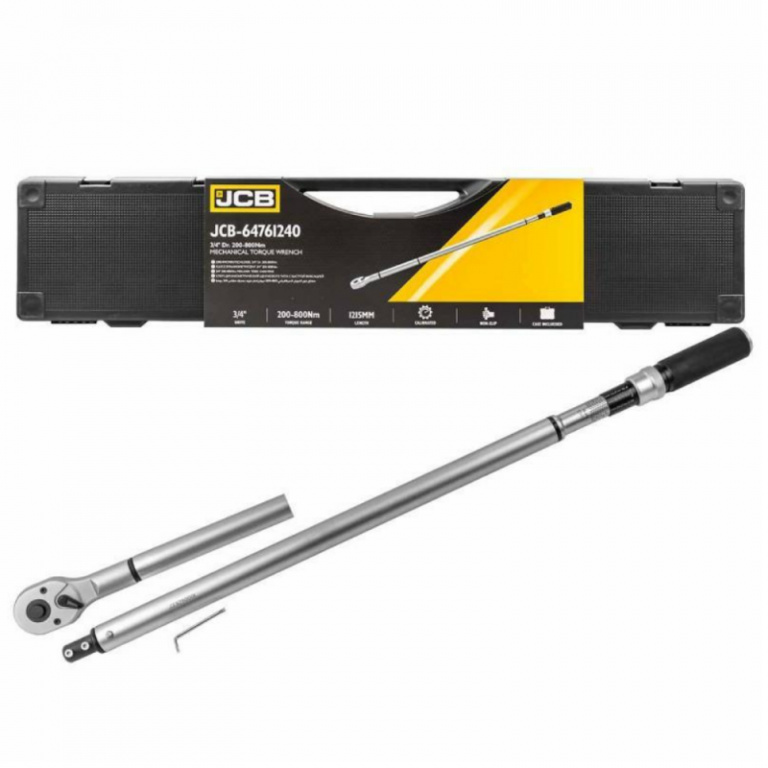 JCB-64761240 Cheie dinamometrica 3/4” 200 - 800 Nm marca JCB