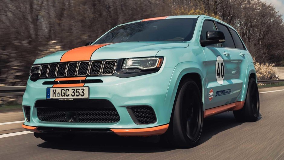 Jeep Grand Cherokee Trackhawk de 900 CP