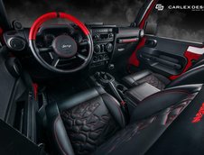 Jeep Wrangler cu interior Carlex