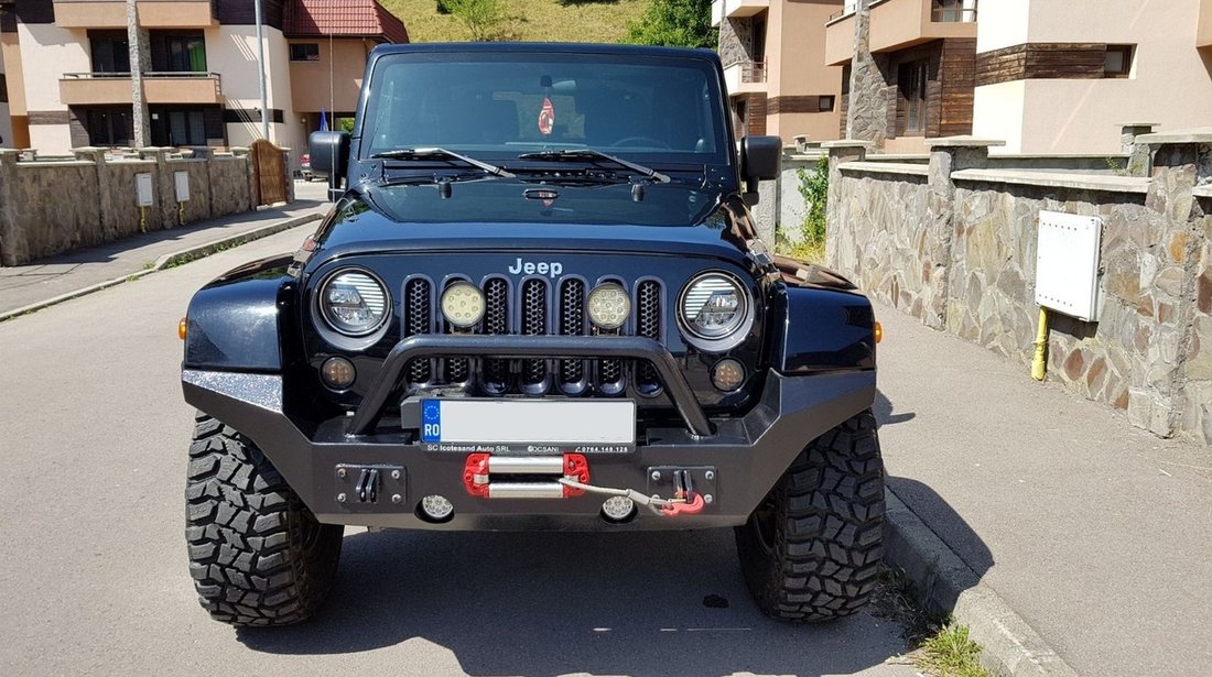 Jeep Wrangler JK CRD Facelift, euro5, Clima, Inmatriculat Ro , Automat , Hardtop, modificat off road (Trail Rated) 2012