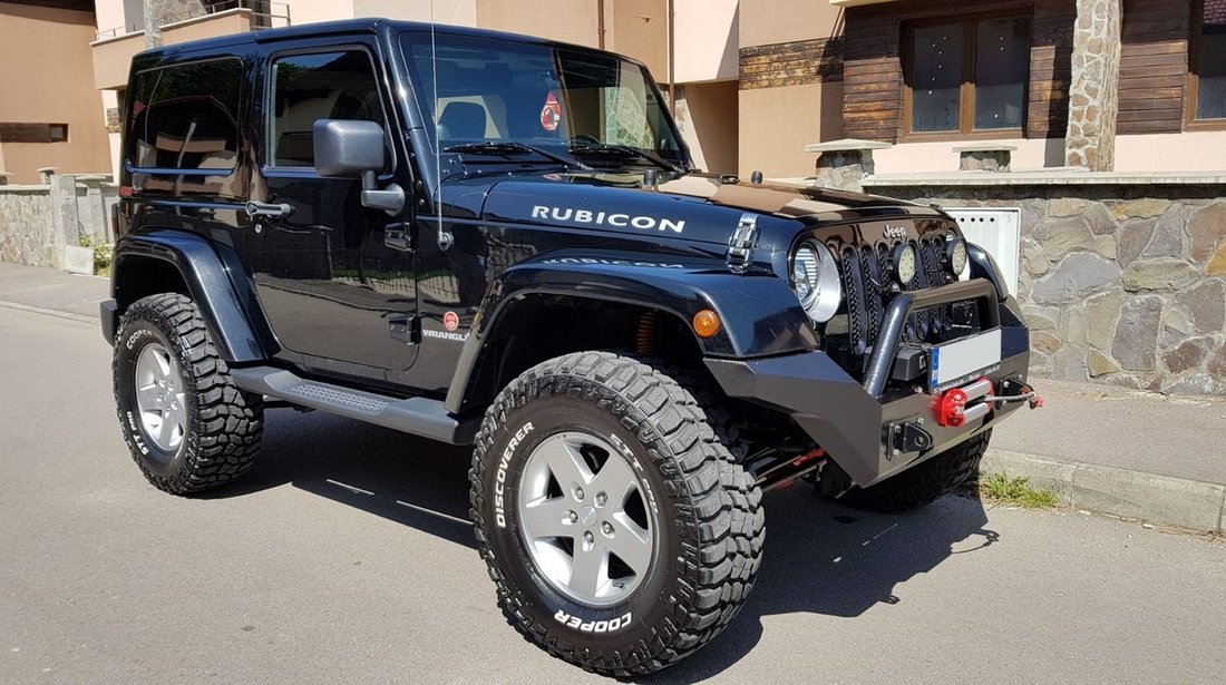 Jeep Wrangler JK CRD Facelift, euro5, Clima, Inmatriculat Ro , Automat , Hardtop, modificat off road (Trail Rated) 2012