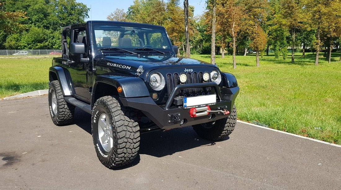 Jeep Wrangler JK CRD Facelift, euro5, Clima, Inmatriculat Ro , Automat , Hardtop, modificat off road (Trail Rated) 2012