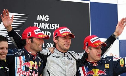 Jenson Button - Castigator la Marele Premiu al Turciei