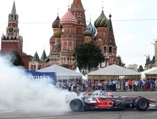 Jenson Button la Bavaria Moscow City Racing