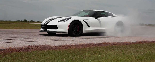 John Hennessey scoate la plimbare un Corvette C7 de 700+ CP