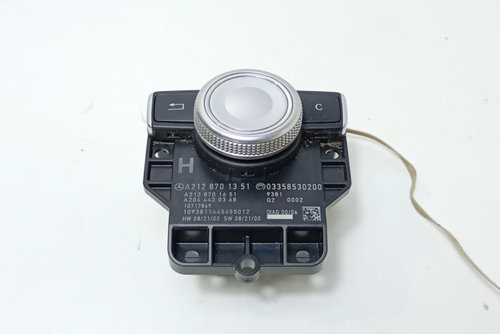 Joystick navigatie A2128701351 Mercedes-Benz E-Class W212/S212/C207/A207 [2009 - 2013]