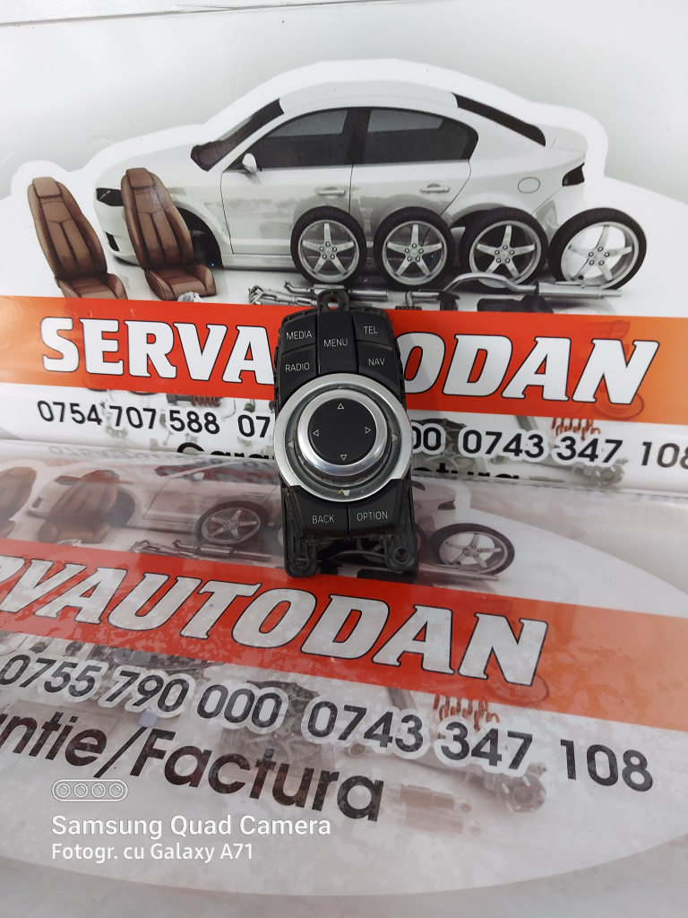 Joystick navigatie / buton navigatie BMW Seria 6 (2010->) [F13, F06] 3.0 Motorina 2016, 65829286707-03