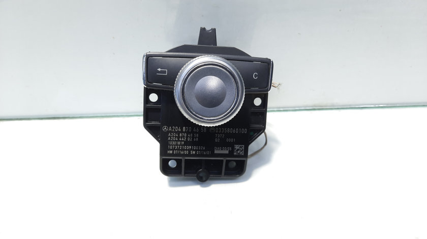 Joystick navigatie, cod A2048704658, Mercedes Clasa C (W204) (id:499041)