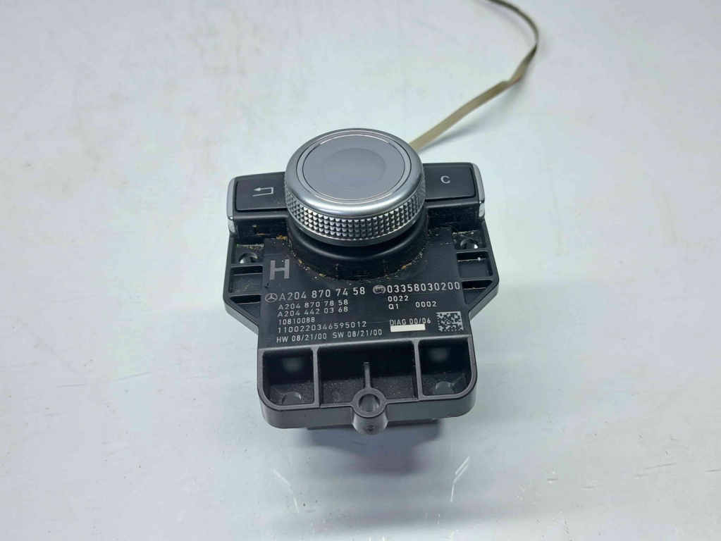 Joystick navigatie Mercedes Clasa C (W204) [Fabr 2007-2014] A2048707458