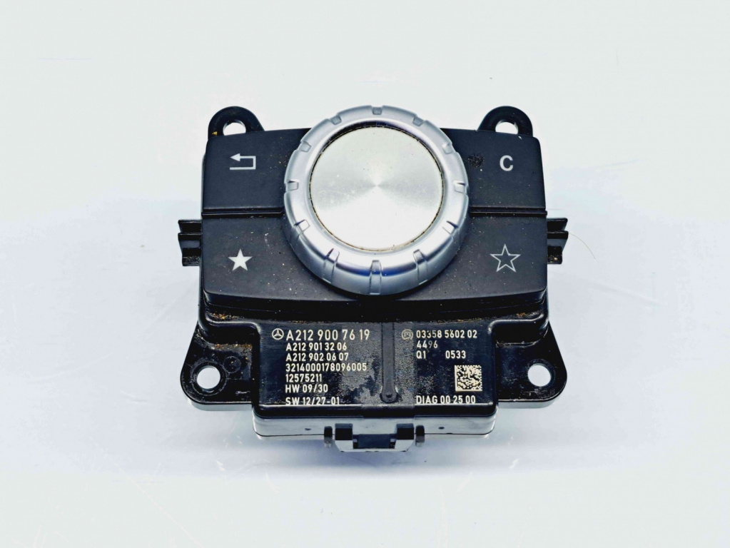 Joystick navigatie Mercedes Clasa E Coupe (C207) [Fabr 2009-2016] A2129007619