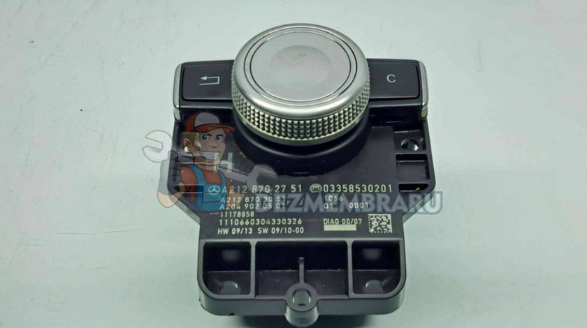 Joystick navigatie Mercedes Clasa E (W207) Coupe [Fabr 2009-2012] A2128702751