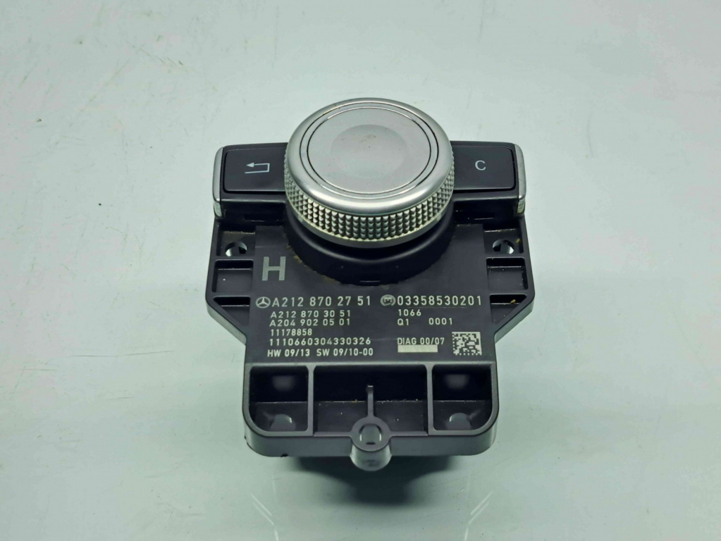 Joystick navigatie Mercedes Clasa E (W207) Coupe [Fabr 2009-2012] A2128702751