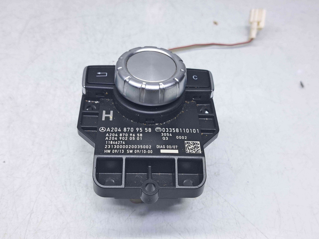 Joystick navigatie Mercedes Clasa E (W212) [Fabr 2009-2016] A2048709558