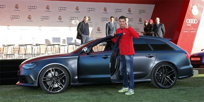 Jucatorii de la Real Madrid au primit autoturisme Audi Jucatorii de la Real Madrid au primit autoturisme Audi