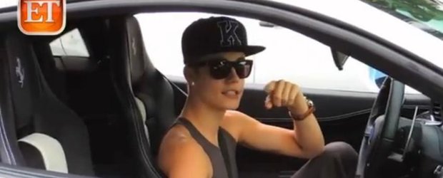 Justin Bieber blocheaza circulatia ca sa se dea mare