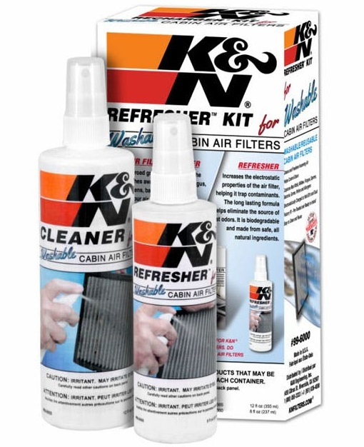 K&amp;N Kit Solutie Curatat Filtru Polen 99-6000