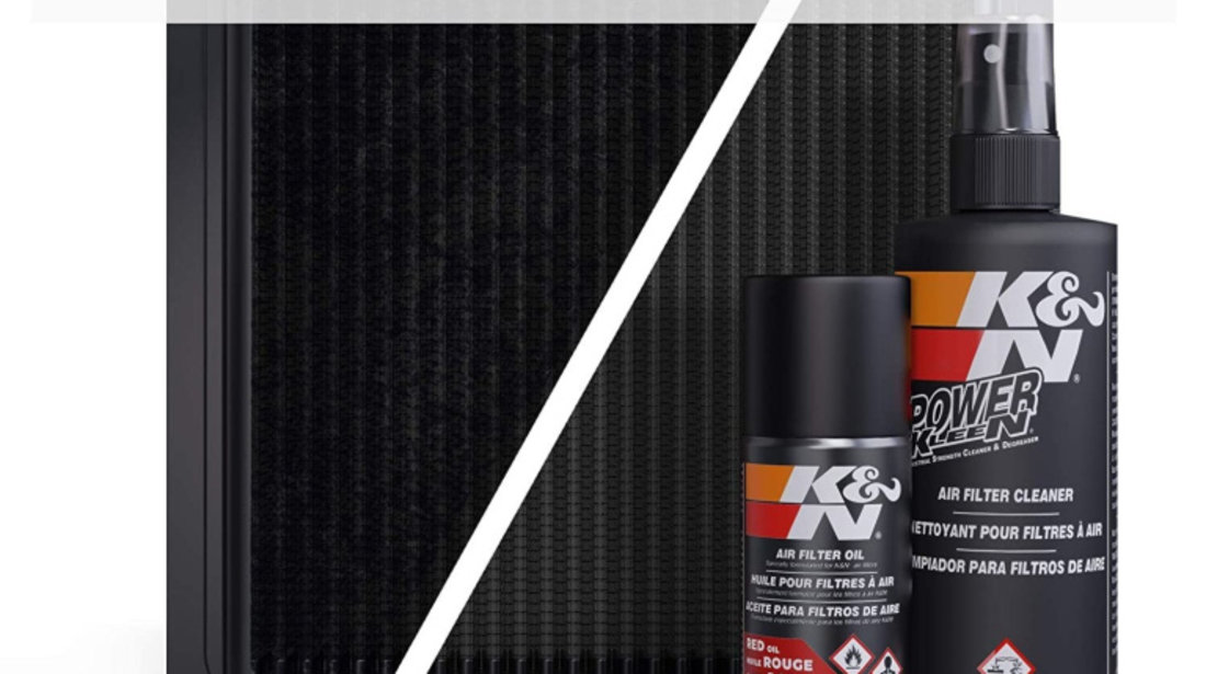 K&amp;N Kit Spray + Solutie Curatat Filtru Aer Sport 99-5003EU