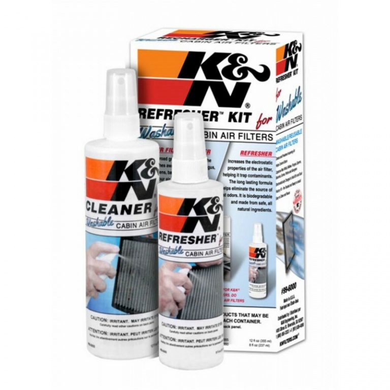 K&N Kit Solutie Curatat Filtru Polen 99-6000
