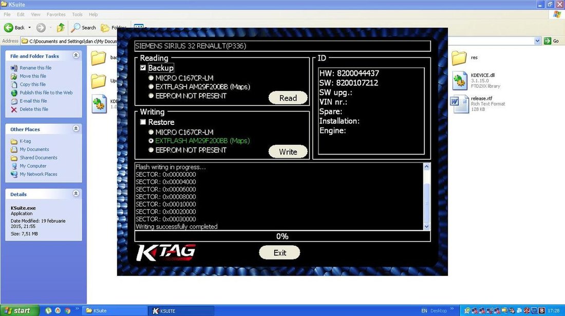 K-tag V2.15 FW 6.070