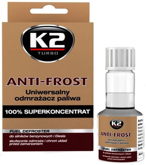 K2 Anti Frost Solutie Anti Inghet Combustibil 50ML T313