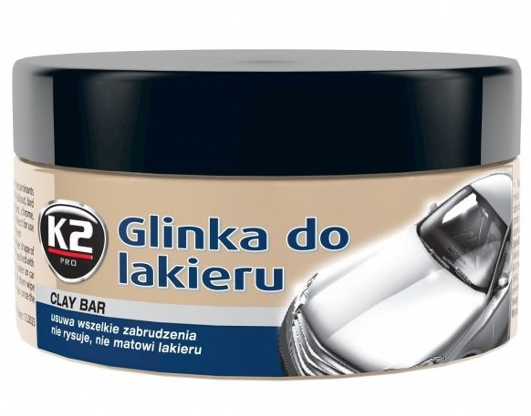 K2 Argila Clei Pentru Lac Pasta Abraziva Indepartat Impuritati Clay Bar 200G L700