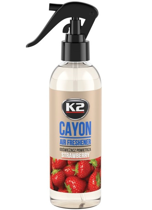 K2 Cayon Odorizant Cu Pulverizator Strawbery 250ML M117S