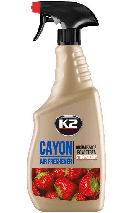 K2 Cayon Odorizant Spray Strawberry 700ML M115SM