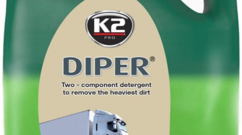 K2 Detergent Spuma Auto Camioane Bicomponent Diper 2KG M804