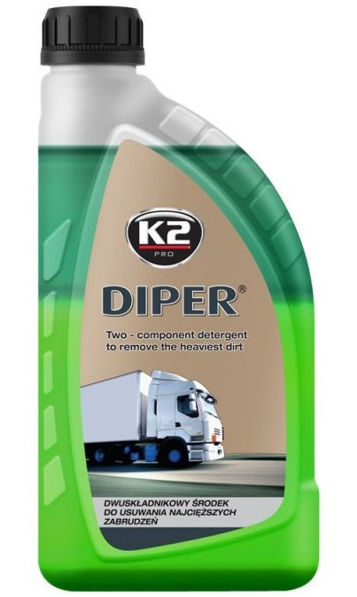 K2 Detergent Spuma Auto Camioane Bicomponent Diper 1KG M802