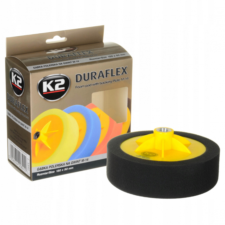 K2 Duraflex Burete Polish Negru Fin Filet M14 150m50mm L644