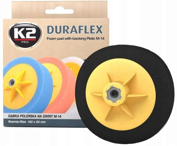 K2 Duraflex Burete Polish Negru Fin Filet M14 150m50mm L644
