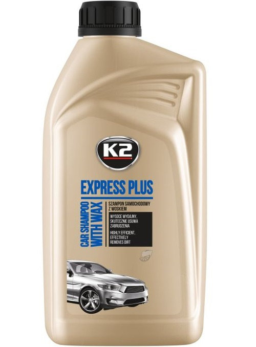 K2 Express Plus Sampon Auto Cu Ceara Carnauba 1L K141